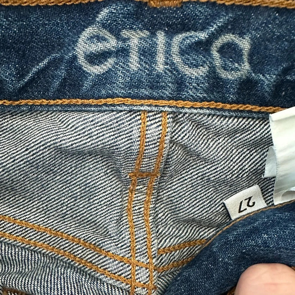 Etica straight leg jeans size:27 - Picture 3 of 3